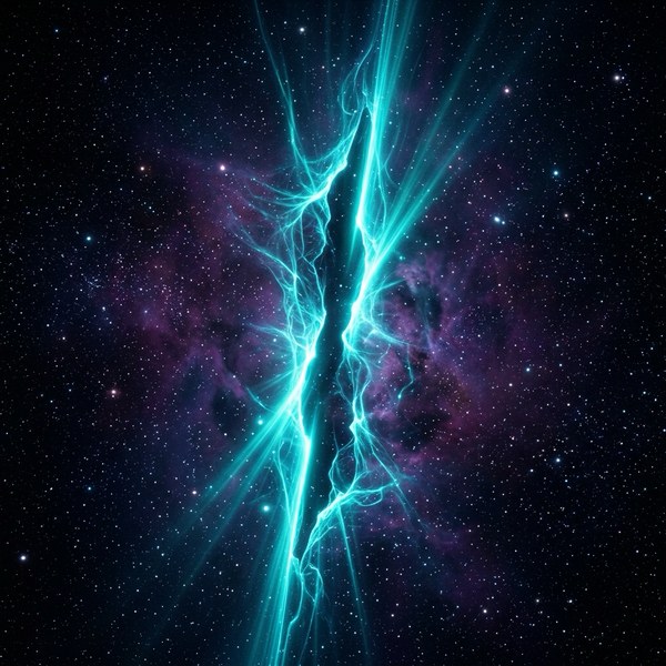 Quantum Rift Theme - Holographic Teal & Violet Void